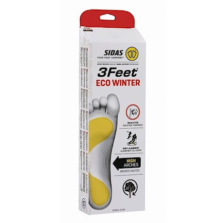 Wkładki do butów Sidas 3Feet Eco Winter High - 6