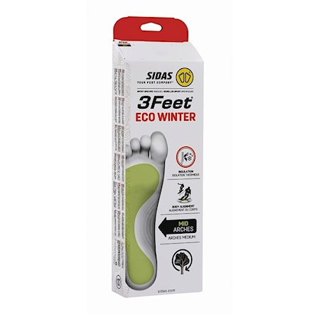 Wkładki do butów Sidas 3Feet Eco Winter Mid - 6