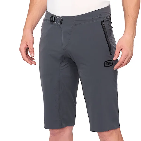 Bike kraťasy 100% Celium Shorts charcoal 2021