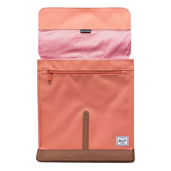 Batoh Herschel City Mid apricot brandy/saddle brown 2019