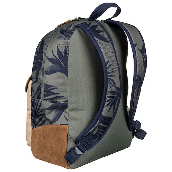 Backpack Roxy Melrose indo floral combo dusty olive 2015