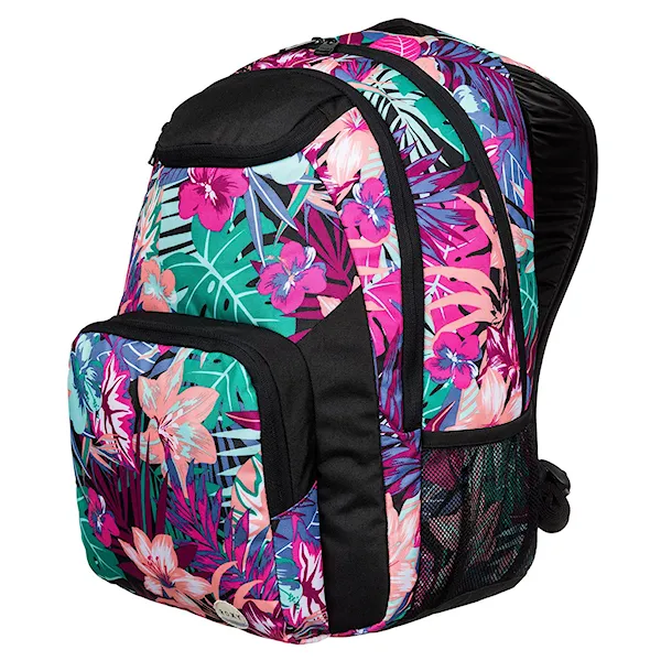 Batoh Roxy Shadow Swell garden party true black 2015