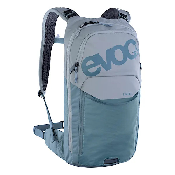 Bike batoh EVOC Stage 6 stone/steel