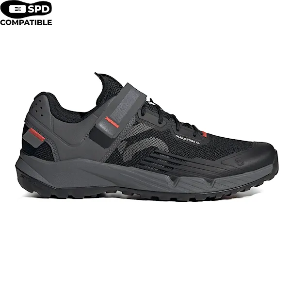 Bike Shoes Five Ten 5.10 Trailcross Clip-In core black/grey three/red