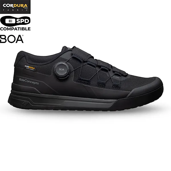 Bike buty Ride Concepts Hellion Clip BOA black 2026
