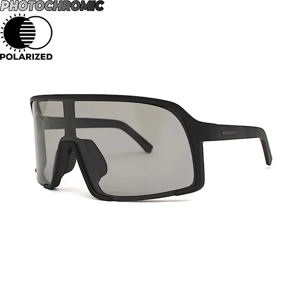 Bike okuliare Horsefeathers Magnum Photochromic matt black | gray