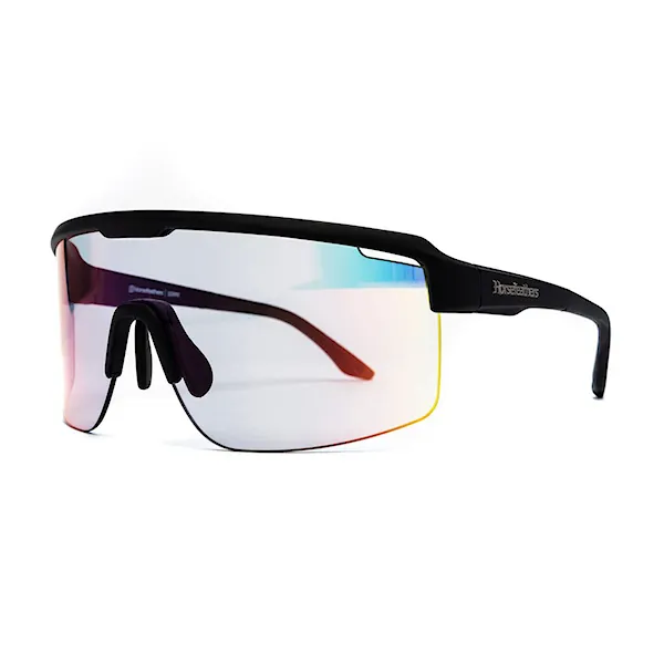 Bike Eyewear Horsefeathers Scorpio Photochromic matt black | mirror red