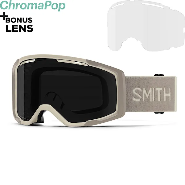 Okulary rowerowe Smith Rhythm Mtb chalk| cp sun black af+clear 2026