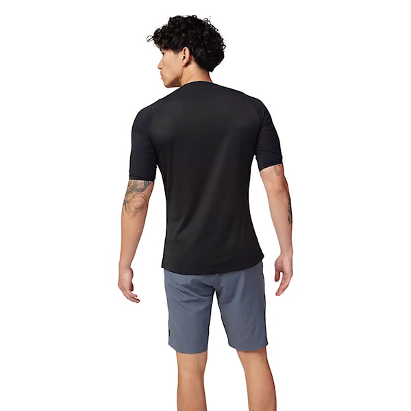 Bike koszulka Fox Flexair Ascent SS Jersey black 2025