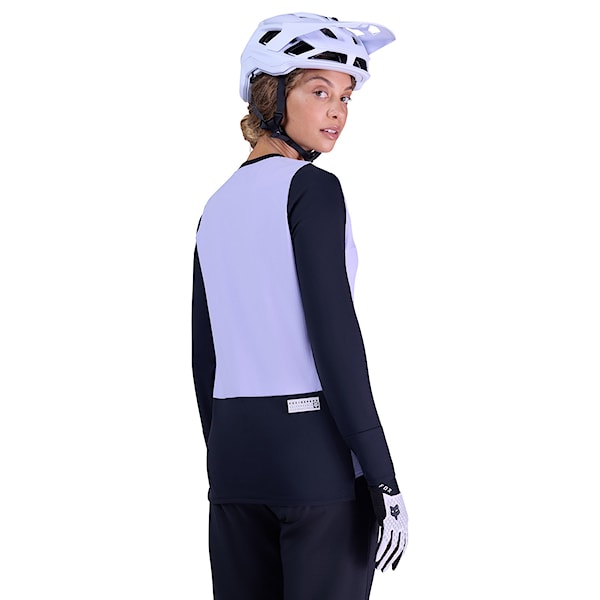 Bike koszulka Fox Wms Defend Thermal Jersey lilac 2025