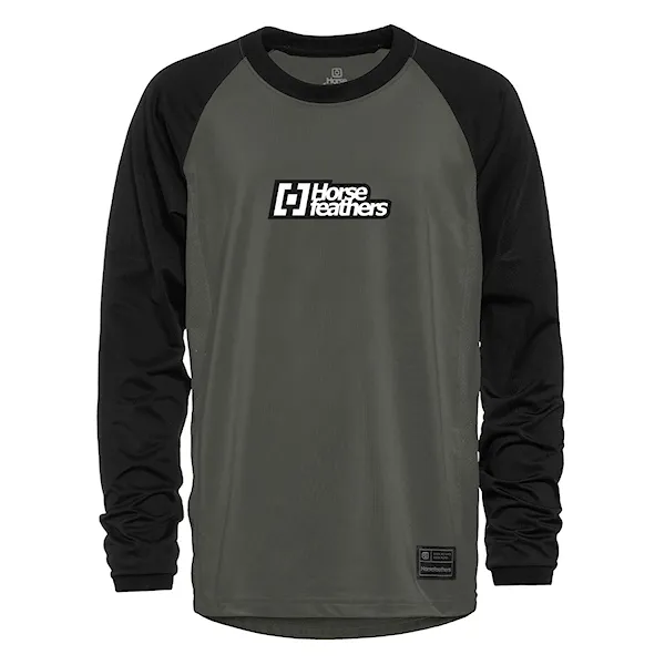 Bike Jersey Horsefeathers Spike LS Youth chimera/black 2026