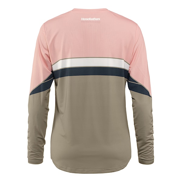 Bike dres Horsefeathers W Quantum LS lotus/taupe 2026