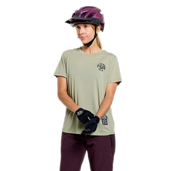 Bike dres Troy Lee Designs Wms Lilium SS Ride stamps sage 2026
