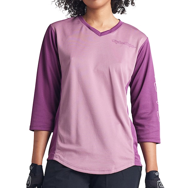 Bike dres Troy Lee Designs Wms Mischief 3/4 Jersey solid rosewood 2024