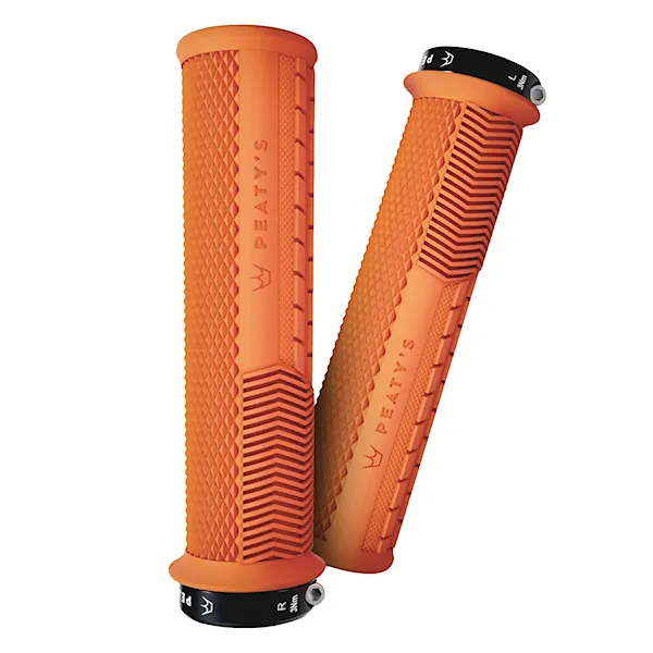 Bike gripy Peaty's Monarch Knurl Thick mango