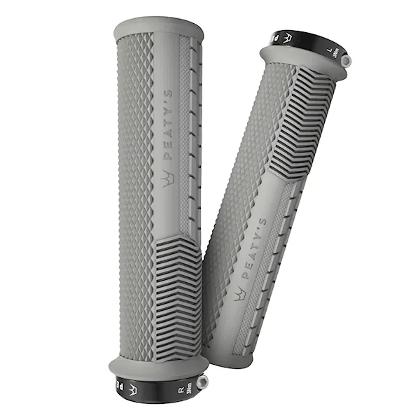 Bike gripy Peaty's Monarch Knurl Thin slate