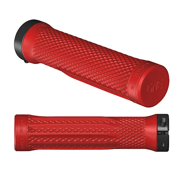 Bike chwyty OneUp Lock-On Grips red