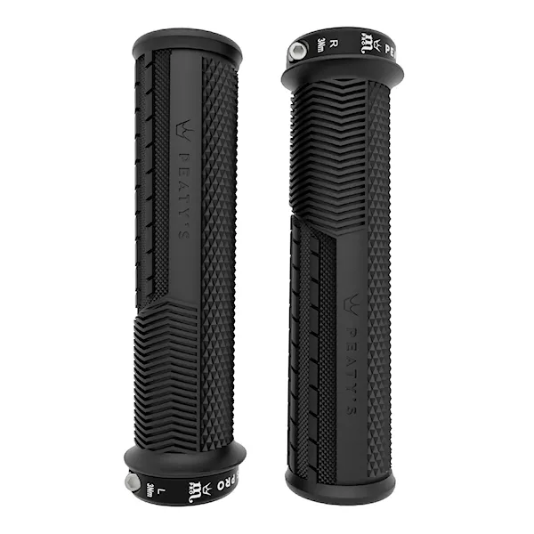 Bike Grips Peaty's Monarch Pro Knurl Thick black