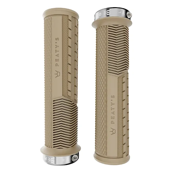 Bike gripy Peaty's Monarch Pro Knurl Thick sage