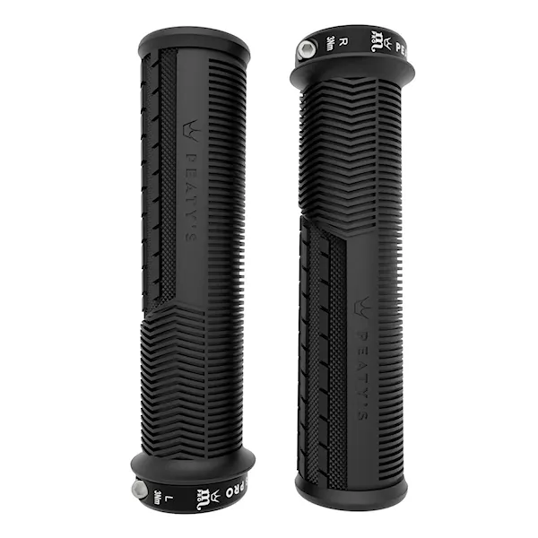 Bike gripy Peaty's Monarch Pro Knurl Thin black