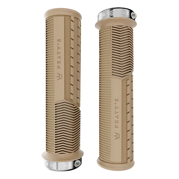 Bike gripy Peaty's Monarch Pro Knurl Thin sage