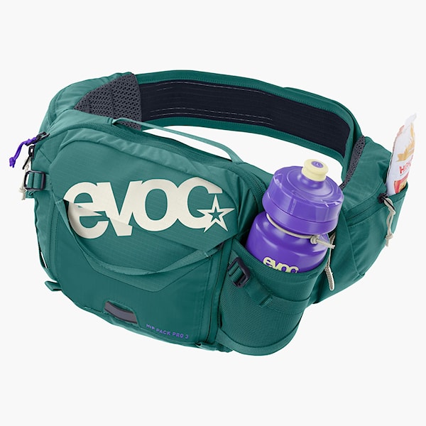 Bike ledvinka EVOC Hip Pack Pro 3 bottle green