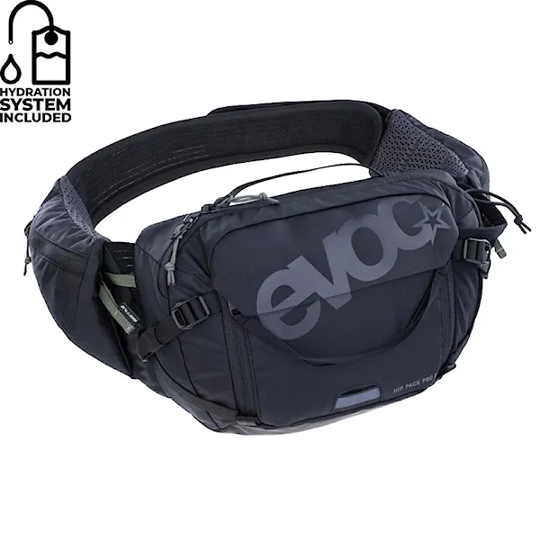 Bike Hip Bag EVOC Hip Pack Pro 3 + Hydration Bladder 1,5 black