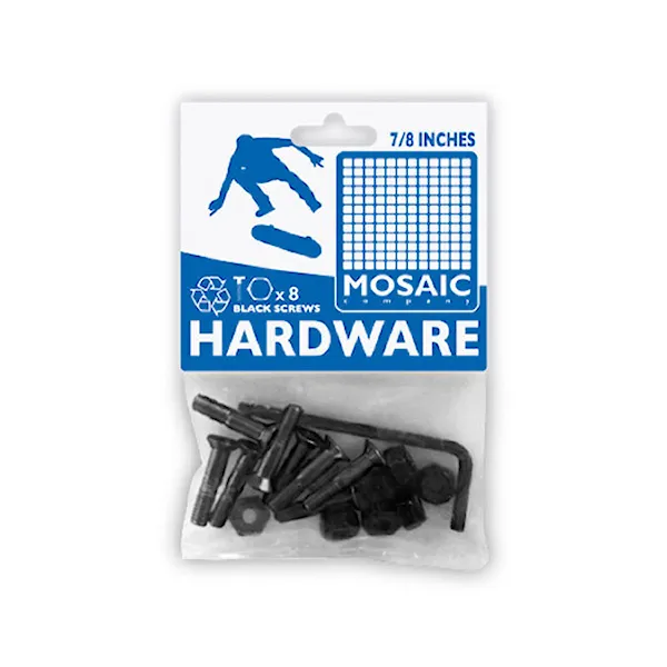 Skateboard hardware Mosaic Company Nuts & Bolts 7/8"