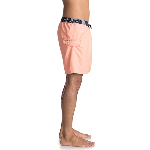 Plavky Quiksilver Lava Logo Volley 17 cadmium 2018