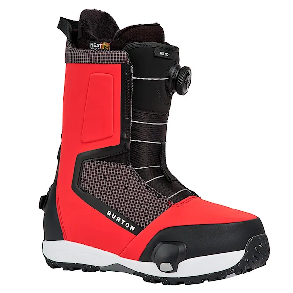 Buty snowboardowe Burton Highshot Step On geranium red grid/black 2027