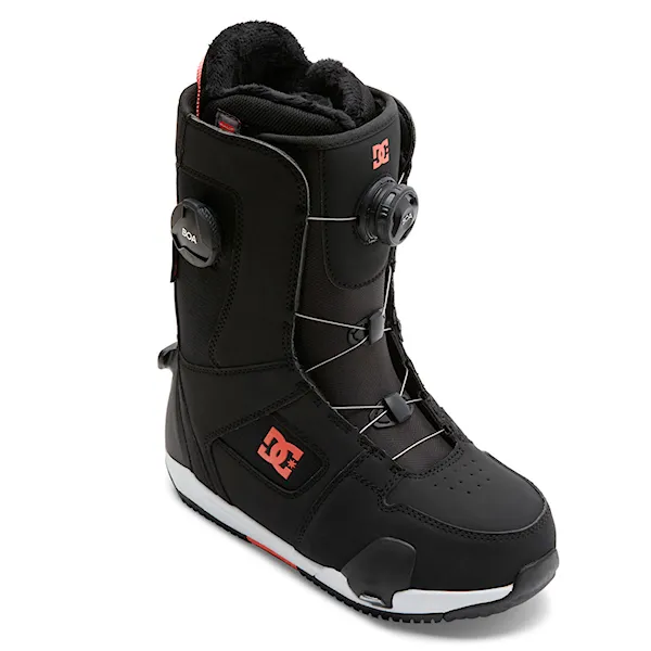 Snowboard Boots DC Wms Phase Pro Step On Boa black/hot coral 2025