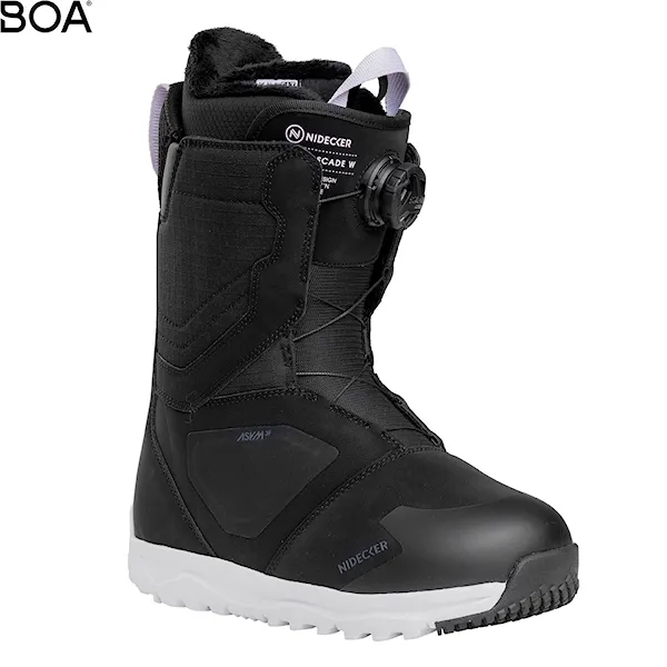 Buty snowboardowe Nidecker Cascade W black 2027