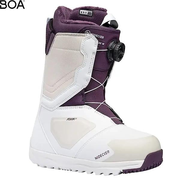 Buty snowboardowe Nidecker Cascade W white 2026
