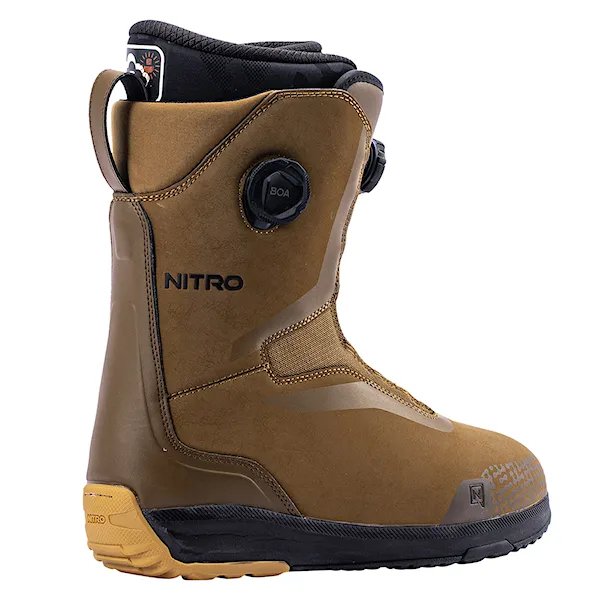 Topánky na snowboard Nitro Sentinel BOA brown 2027