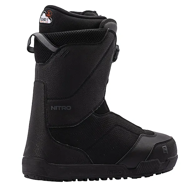 Topánky na snowboard Nitro Tangent Boa black 2027