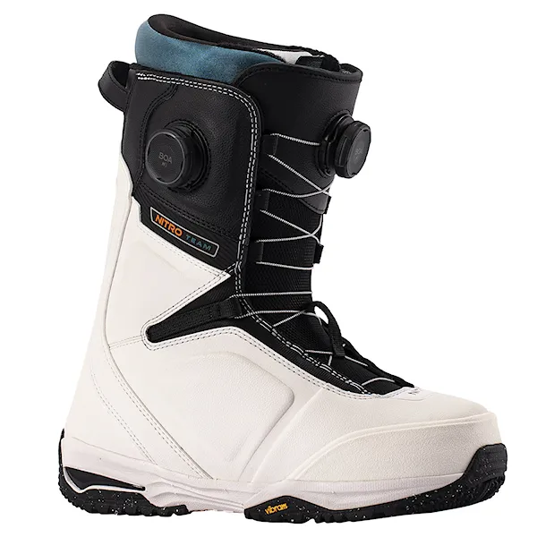 Topánky na snowboard Nitro Team Boa white-black 2027