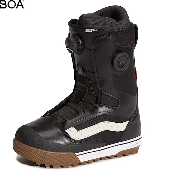 Snowboard Boots Vans Aura Pro black/white 2026