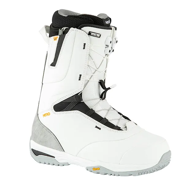 Snowboard Boots Nitro Venture Pro TLS off white/black 2021