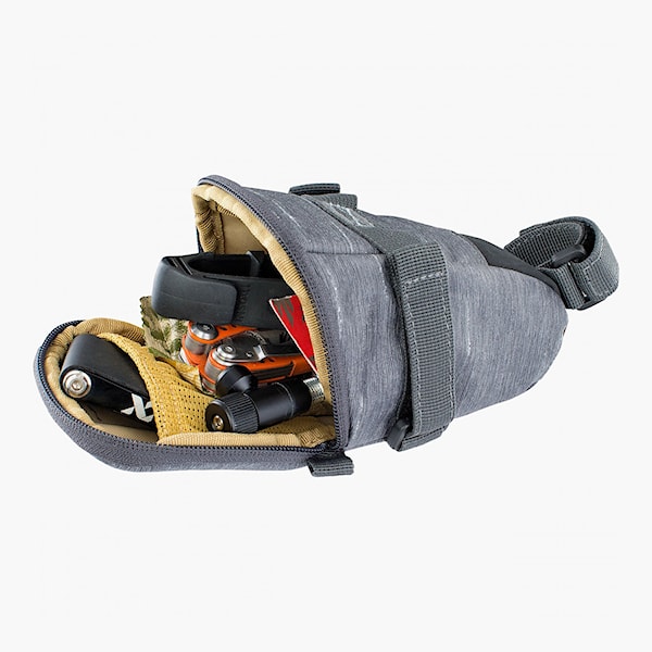 Saddle Bag EVOC Seat Bag Tour M carbon grey