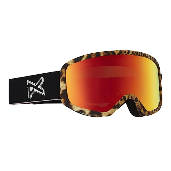 Snowboard Goggles Anon Deringer Mfi l.a.m.b | red solex 2016