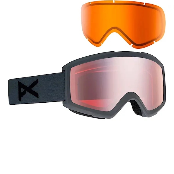 Snowboard Goggles Anon Helix 2.0 W/Spare stealth | silver amber+amber 2020