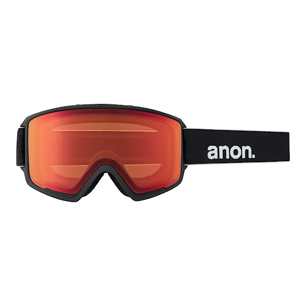 Snowboard Goggles Anon M3 black | perceive sunny red+per.cloudy burst 2021