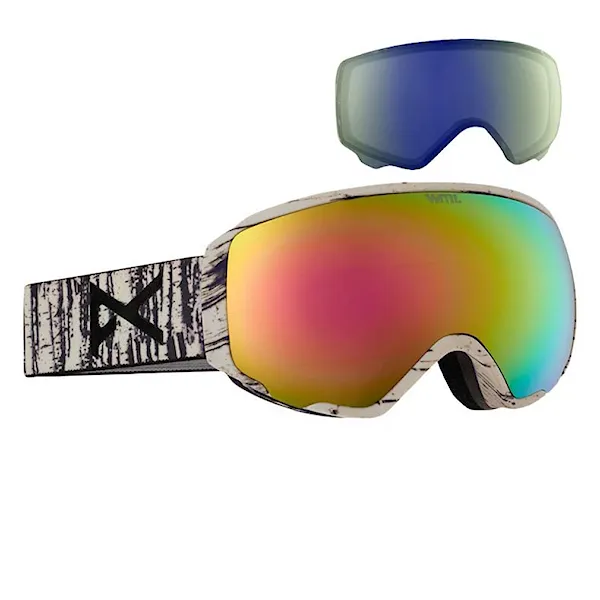 Snowboard Goggles Anon Wm1 birch | pink cobalt+blue lagoon 2016
