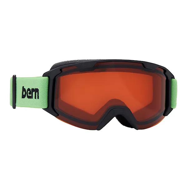 Snowboard Goggles Bern Brewster neon green | orange 2019
