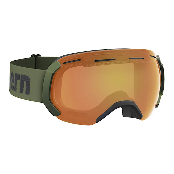 Snowboardové brýle Bern Eastwood army green | gold light mirror+bright light 2016