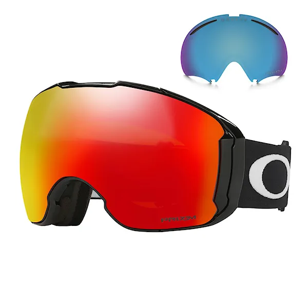 Snowboard Goggles Oakley Airbrake XL jet black | prizm torch+prizm sapphire 2020