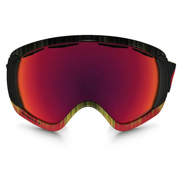Snowboard Goggles Oakley Canopy wet dry fire green | prizm torch iridium 2017