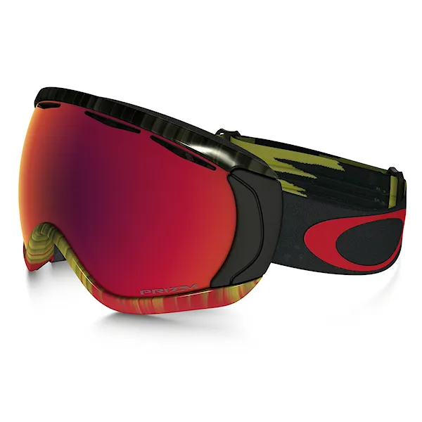 Snowboard Goggles Oakley Canopy wet dry fire green | prizm torch iridium 2017