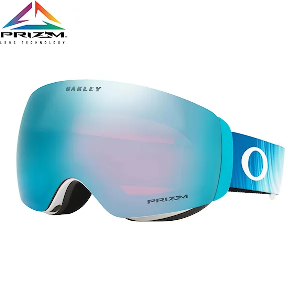 Gogle snowboardowe Oakley Flight Deck Xm mikaela shiffrin sig aurora | prizm snow sapphire iridium 2021