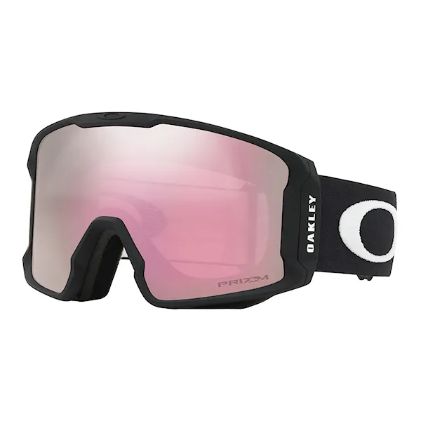 Snowboard Goggles Oakley Line Miner matte black | prizm hi pink iridium 2020